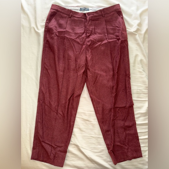 Scotch & Soda Red Dress Pants 36x32 - Picture 1 of 3